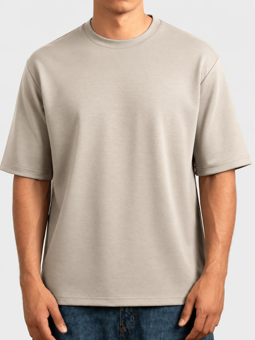 Half-Sleeve Oversized T-Shirt - Image 3