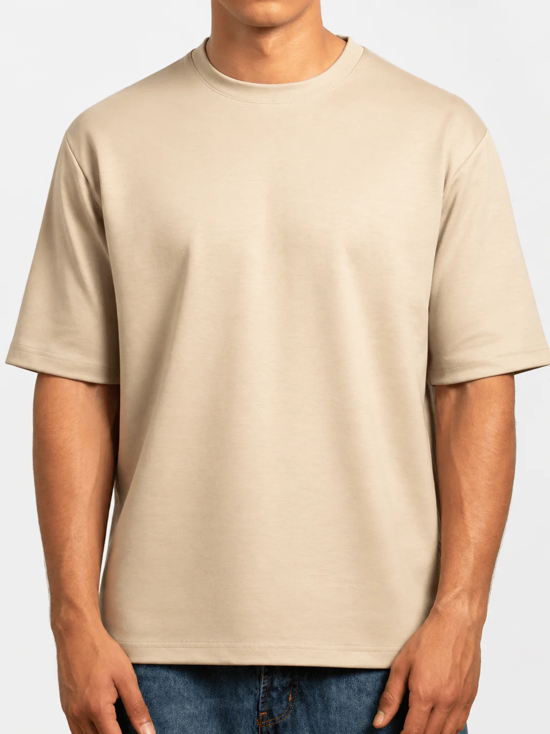 Half-Sleeve Oversized T-Shirt - Image 5