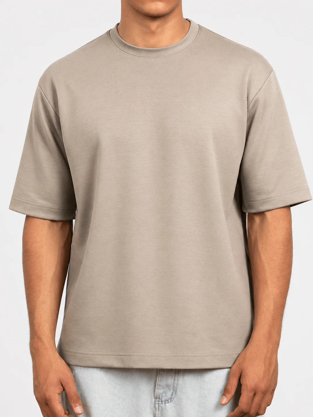 Half-Sleeve Oversized T-Shirt - Image 7