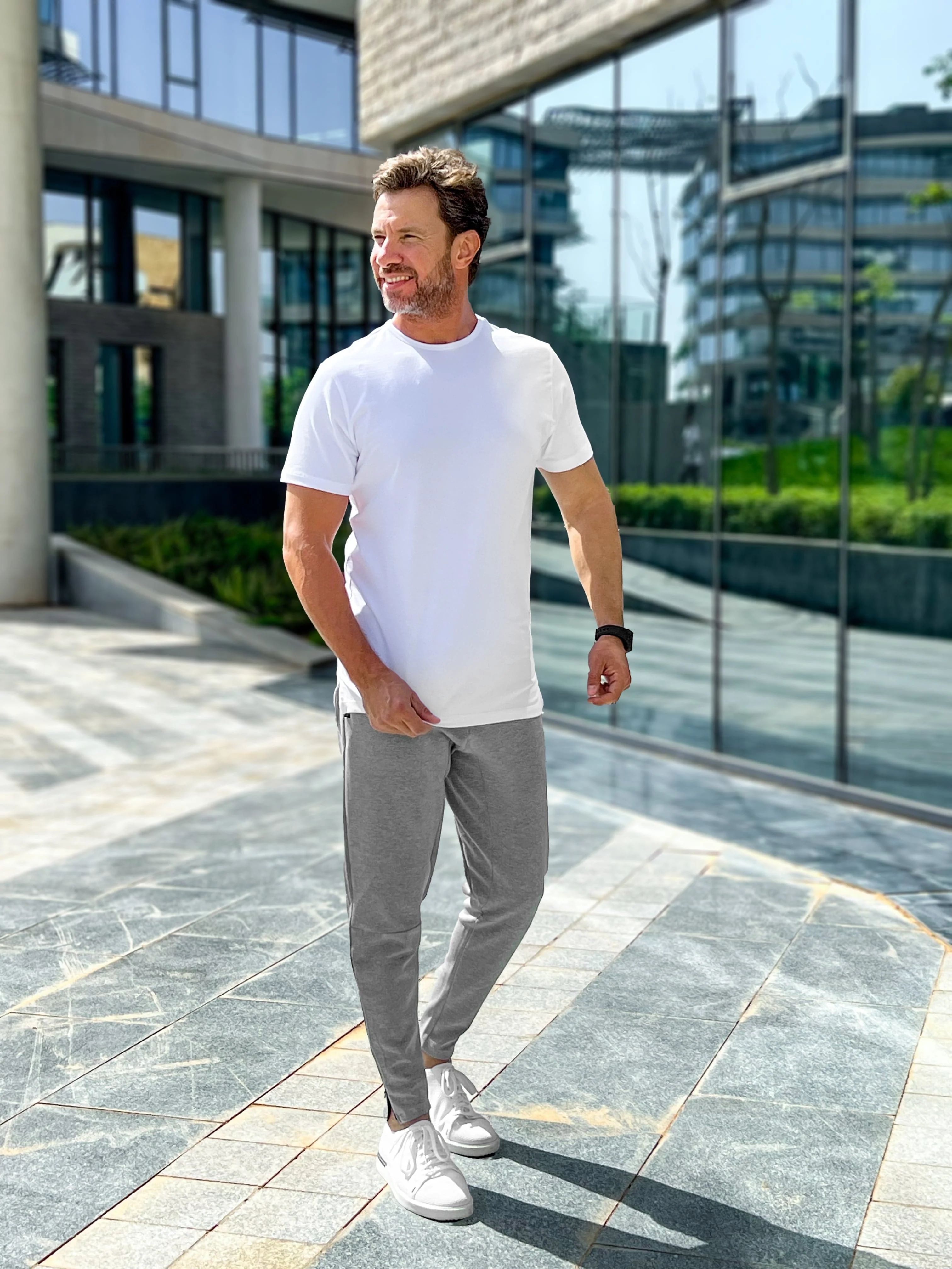 Split Hem T-Shirt: SLS Comfort - Image 11