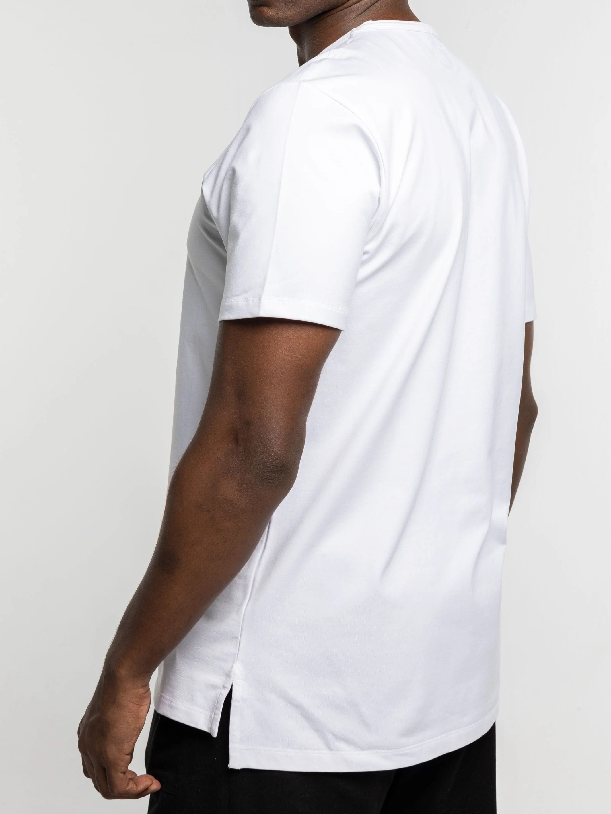 Split Hem T-Shirt: SLS Comfort - Image 9